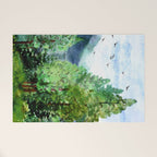 Mountain Forest Welcome Mat Gallery Image 1