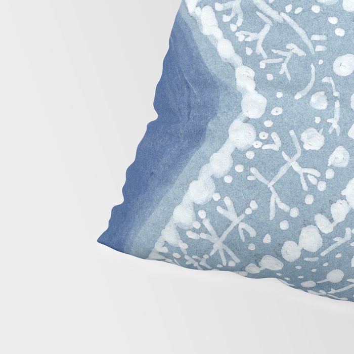 Starfish Blue and White Pillow Sham Gallery Image 4