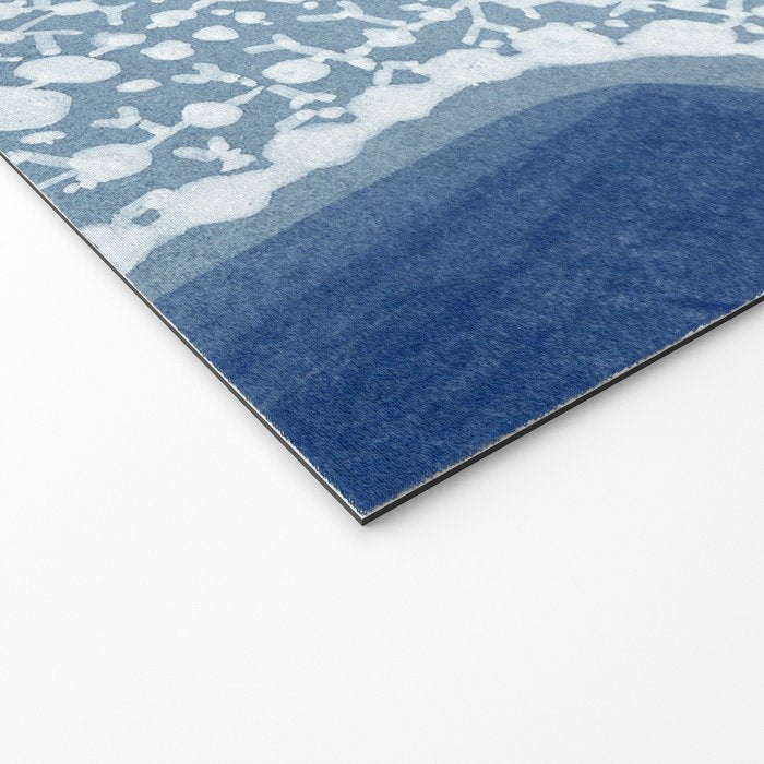 Starfish Blue and White Welcome Mat Gallery Image 2