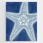 Starfish Blue and White Jigsaw Puzzle Gallery Image 1