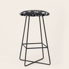 Tortoiseshell tortoise shell Balck and white  Stool Gallery Image 1