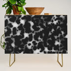 Tortoiseshell tortoise shell Balck and white  Credenza Gallery Image 1