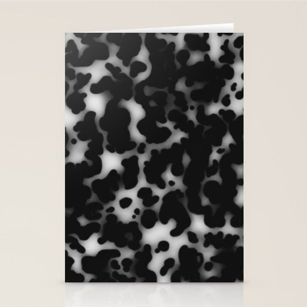 Tortoiseshell tortoise shell Balck and white  Stationery Card Gallery Image 2
