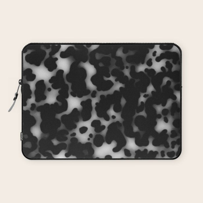 Tortoiseshell tortoise shell Balck and white  Laptop Sleeve Gallery Image 1
