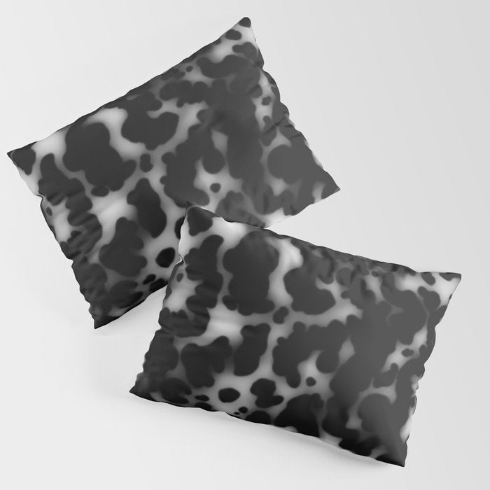 Tortoiseshell tortoise shell Balck and white  Pillow Sham Gallery Image 3