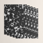Tortoiseshell tortoise shell Balck and white  Wrapping Paper Gallery Image 3