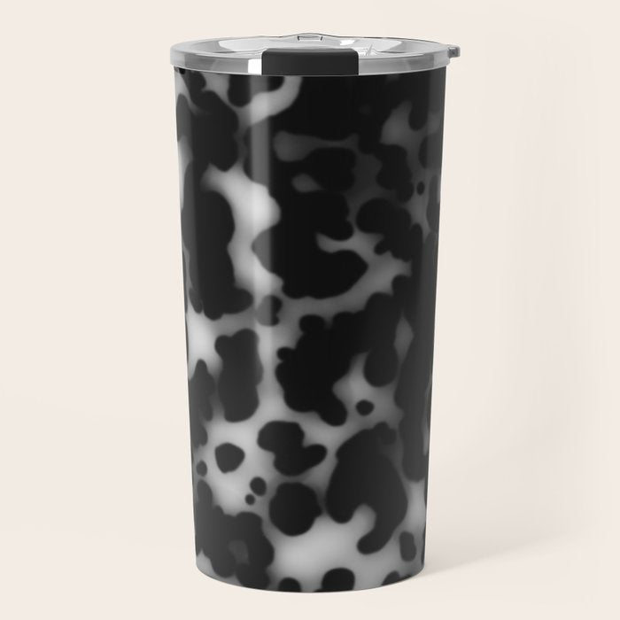 Tortoiseshell tortoise shell Balck and white  Travel Mug Gallery Image 1