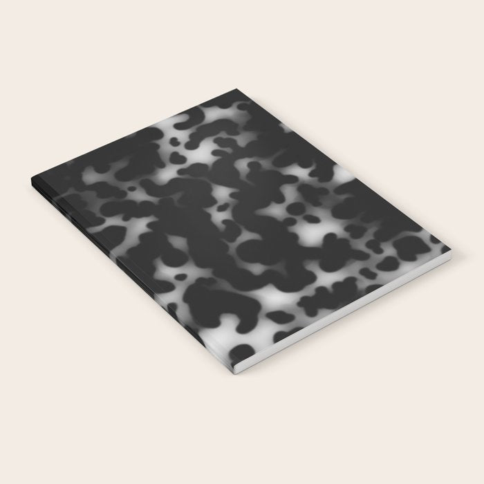 Tortoiseshell tortoise shell Balck and white  Notebook Gallery Image 1