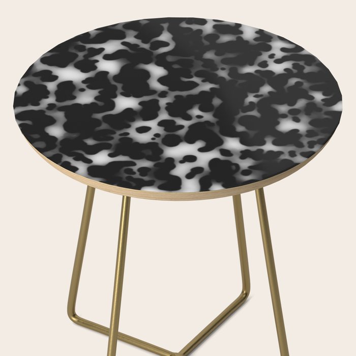 Tortoiseshell tortoise shell Balck and white  Side Table Gallery Image 2