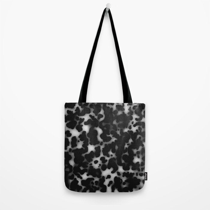 Tortoiseshell tortoise shell Balck and white  Tote Bag Gallery Image 2