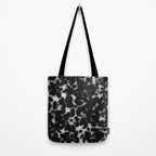 Tortoiseshell tortoise shell Balck and white  Tote Bag Gallery Image 2
