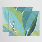 Coastal Abstract Botanical Placemat Gallery Image 1