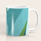 Coastal Abstract Botanical Coffee Mug Gallery Image 1