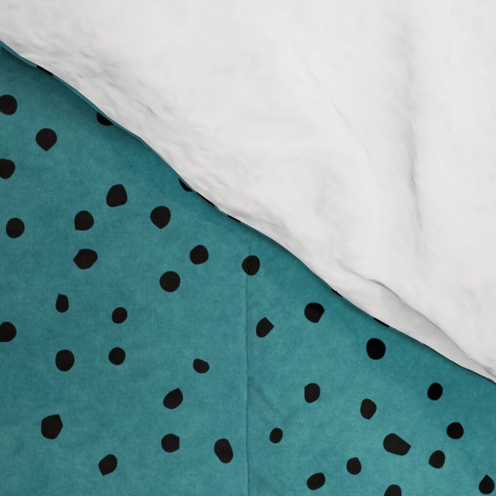 Coastal Abstract Botanical Comforter Gallery Image 4