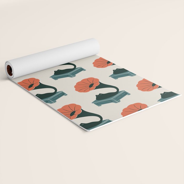 Grameowphone Yoga Mat Gallery Image 2