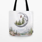 Moon Swing Tote Bag Gallery Image 1