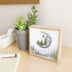 Moon Swing Mini Art Print Gallery Image 2