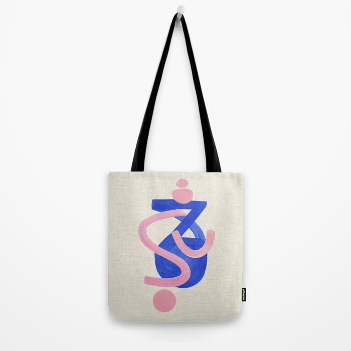 Blue Moon Bounce Tote Bag Gallery Image 2