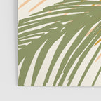 Golden Hour Palms Modern Botanical Poster Gallery Image 3