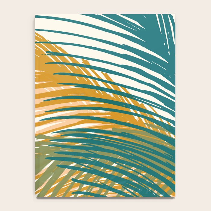 Golden Hour Palms Modern Botanical Notebook Gallery Image 4