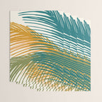 Golden Hour Palms Modern Botanical Wrapping Paper Gallery Image 3