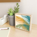 Golden Hour Palms Modern Botanical Mini Art Print Gallery Image 2
