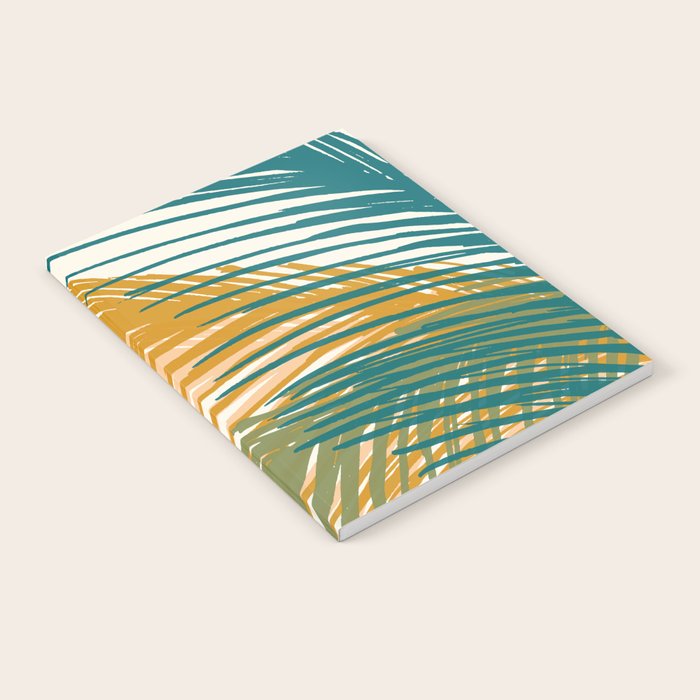 Golden Hour Palms Modern Botanical Notebook Gallery Image 2