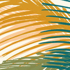 Golden Hour Palms Modern Botanical Coffee Mug Gallery Image 2