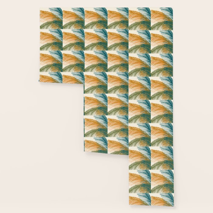 Golden Hour Palms Modern Botanical Wallpaper Gallery Image 3