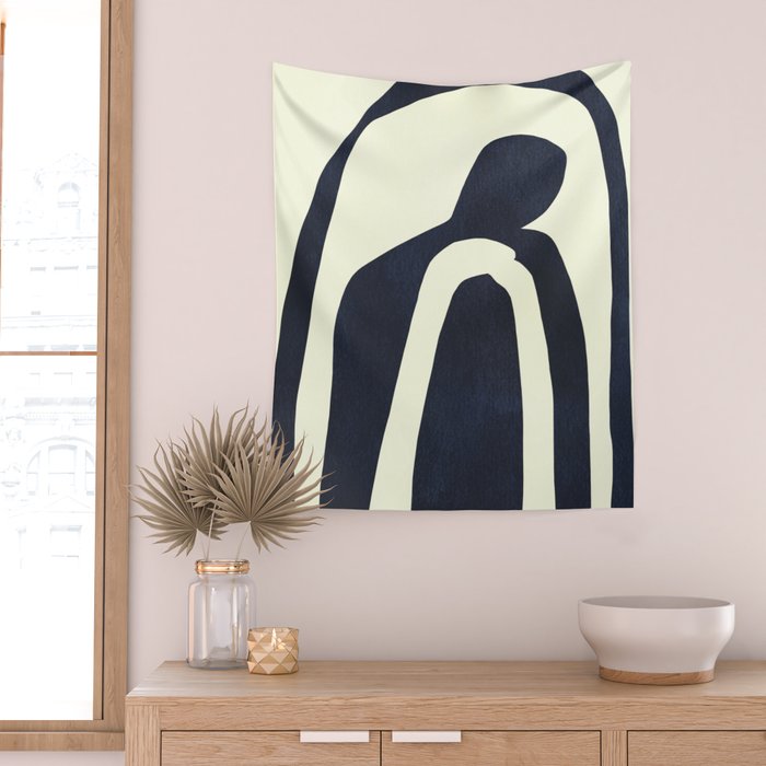 Abstract shapes 03  Wall Tapestry Gallery Image 2