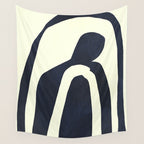Abstract shapes 03  Wall Tapestry Gallery Image 4