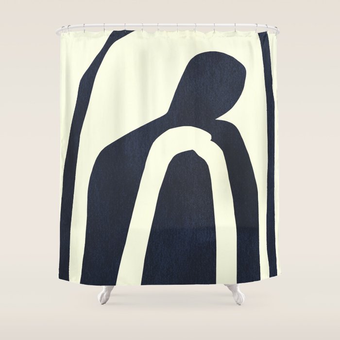 Abstract shapes 03  Shower Curtain Gallery Image 1