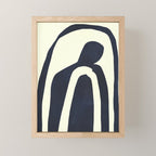 Abstract shapes 03  Mini Art Print Gallery Image 1