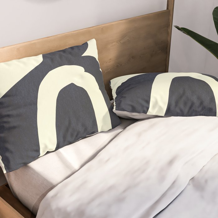 Abstract shapes 03  Pillow Sham Gallery Image 2