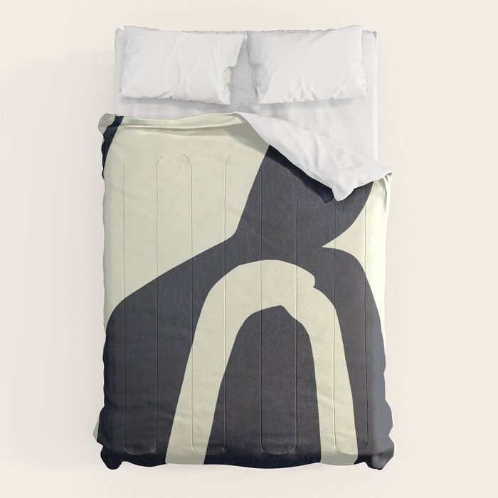 Abstract shapes 03  Comforter Gallery Image 1