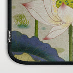 Lotus flowers B - Minhwa-Korean traditional/folk art Laptop Sleeve Gallery Image 3