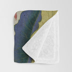 Lotus flowers B - Minhwa-Korean traditional/folk art Throw Blanket Gallery Image 3