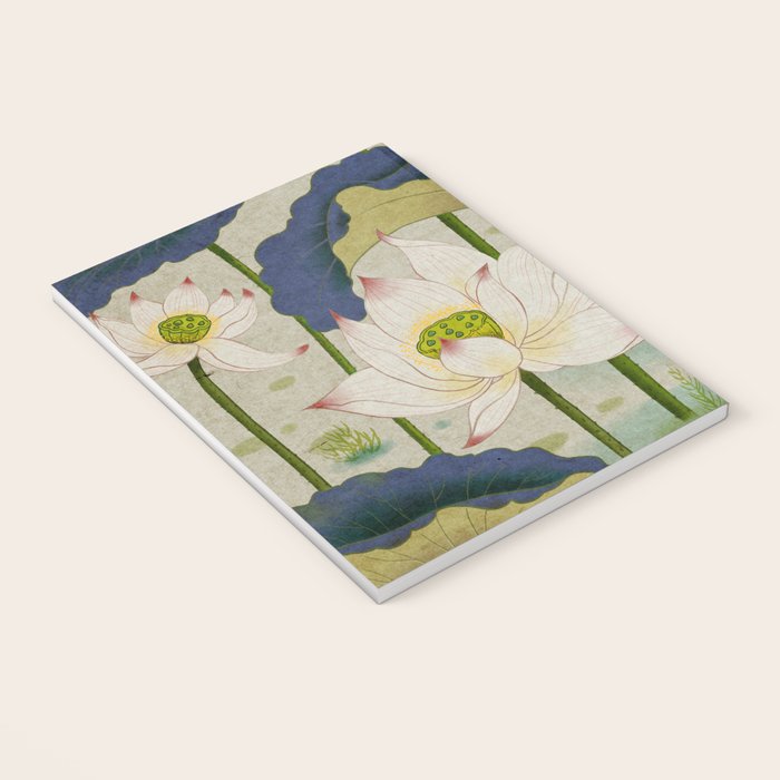 Lotus flowers B - Minhwa-Korean traditional/folk art Notebook Gallery Image 3