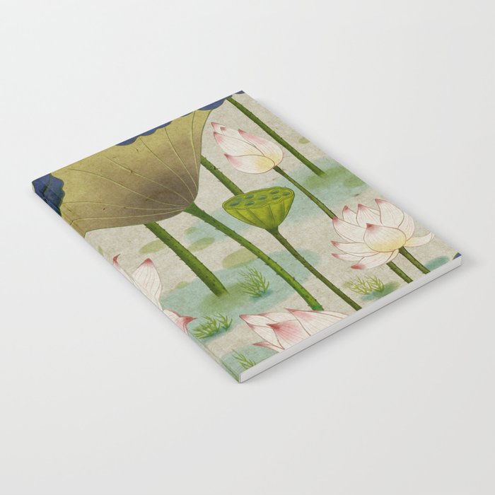 Lotus flowers B - Minhwa-Korean traditional/folk art Notebook Gallery Image 2