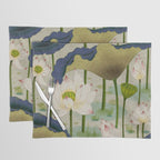 Lotus flowers B - Minhwa-Korean traditional/folk art Placemat Gallery Image 1