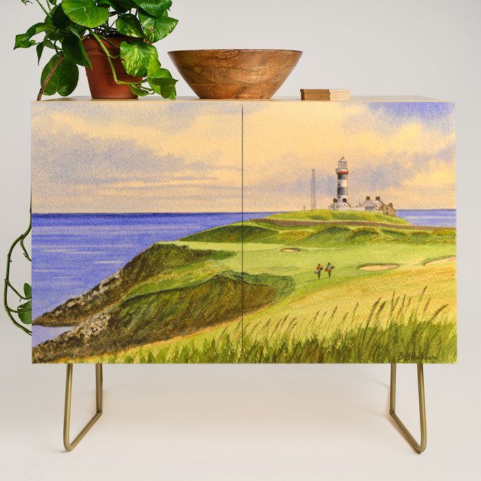 Old Head Golf Course Ireland Hole 4 Credenza Gallery Image 1