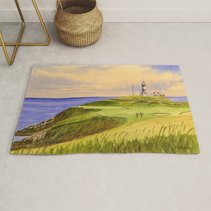 Old Head Golf Course Ireland Hole 4 Rug Gallery Image 1