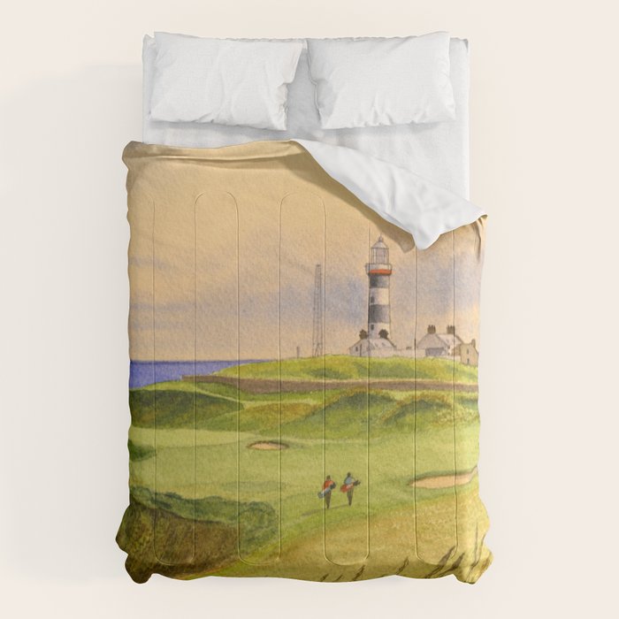 Old Head Golf Course Ireland Hole 4 Comforter Gallery Image 6