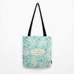 Adventure is Calling - Turquoise & Gold Palette Tote Bag Gallery Image 2