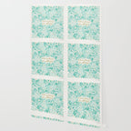Adventure is Calling - Turquoise & Gold Palette Wallpaper Gallery Image 2