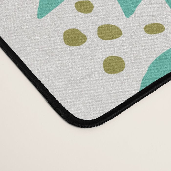 Adventure is Calling - Turquoise & Gold Palette Desk Mat Gallery Image 4