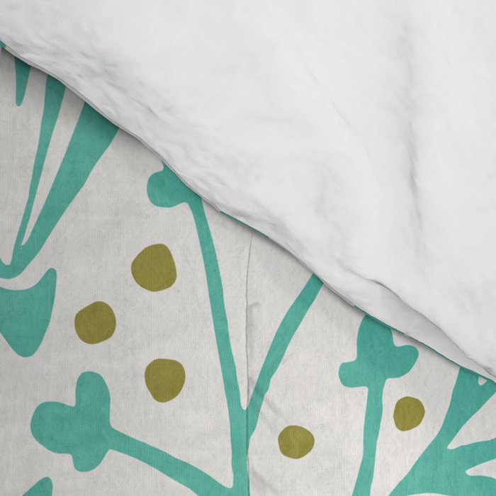 Adventure is Calling - Turquoise & Gold Palette Comforter Gallery Image 4