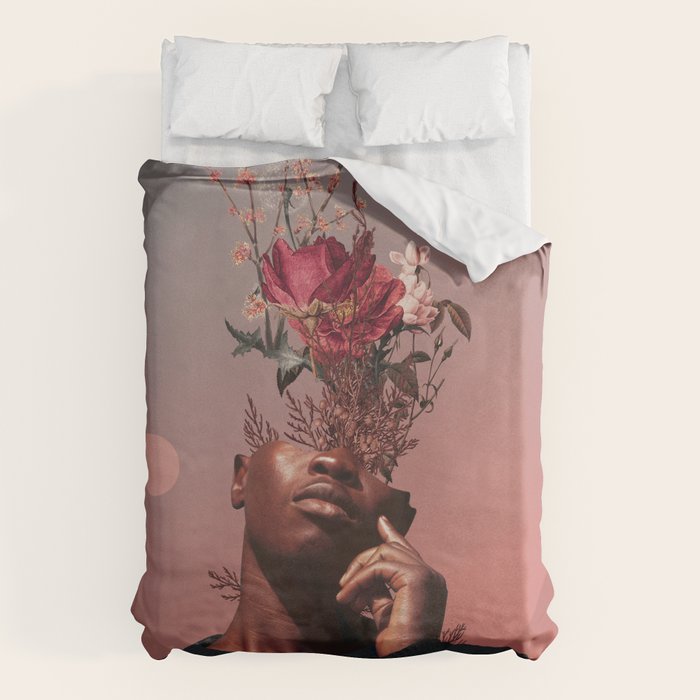 Pale memories of Dusk Duvet Cover Gallery Image 1