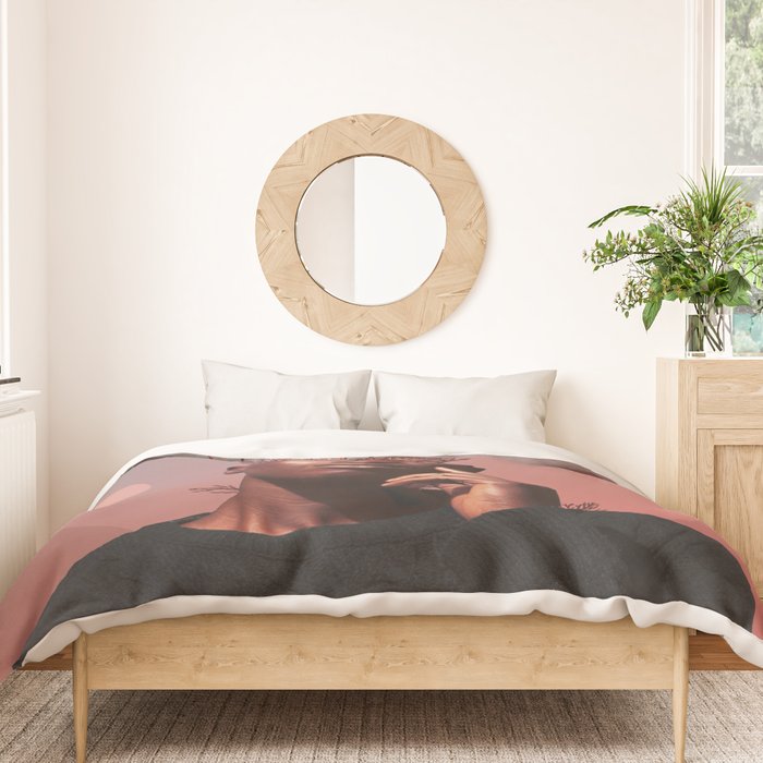 Pale memories of Dusk Duvet Cover Gallery Image 3
