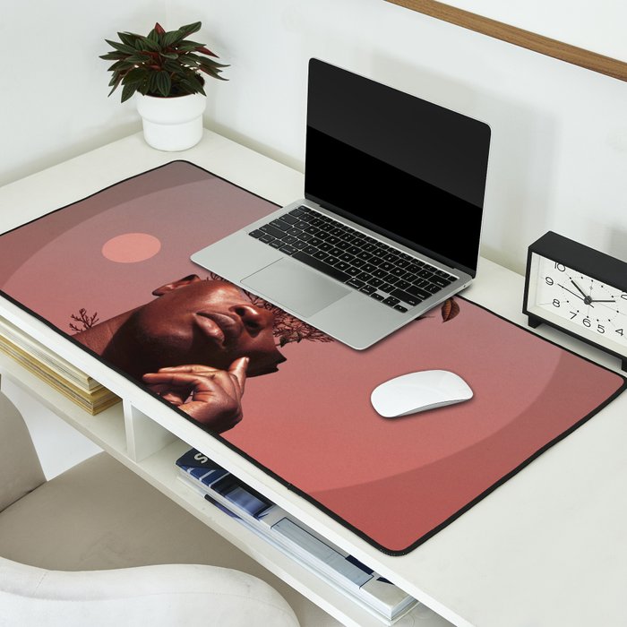Pale memories of Dusk Desk Mat Gallery Image 2